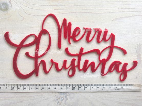 Merry christmas 2019 aplique termoadhesivo