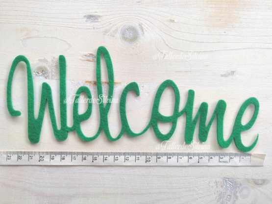 welcome aplique termoadhesivo