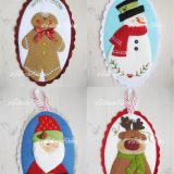 Ovalitos Noel, Nieve, Reno, Galleta Ginger 2019