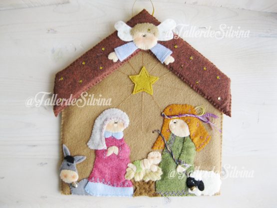 Pesebre casita  2019