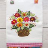 Cenefa Flores aplique y bordado 2020 - Imagen 2