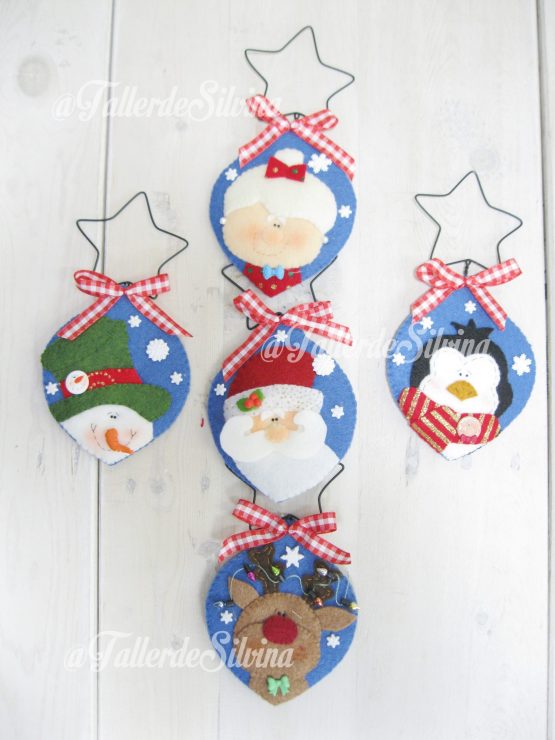 ornamentos bombilla estrella