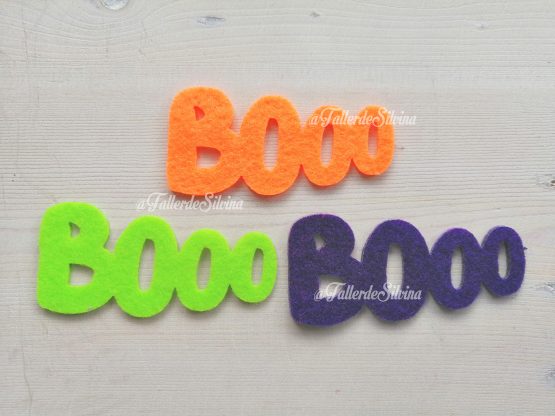 Boo mini aplique termoadhesivo