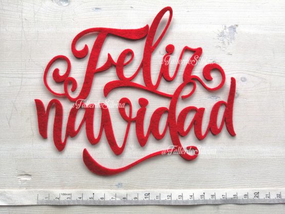 Feliz Navidad 2020 aplique termoadhesivo
