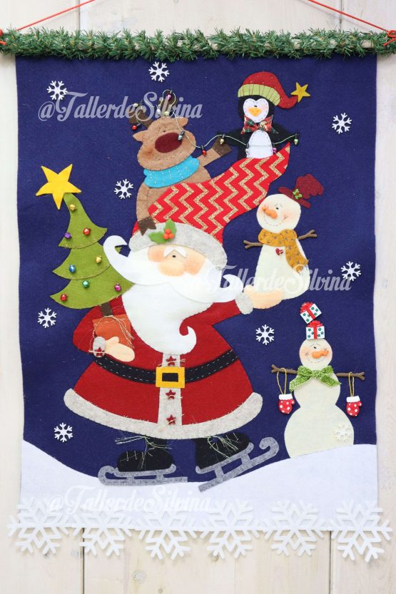 Pendón Amigos de Santa
