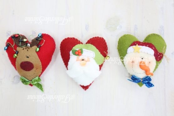 Prendedores Corazón Merry
