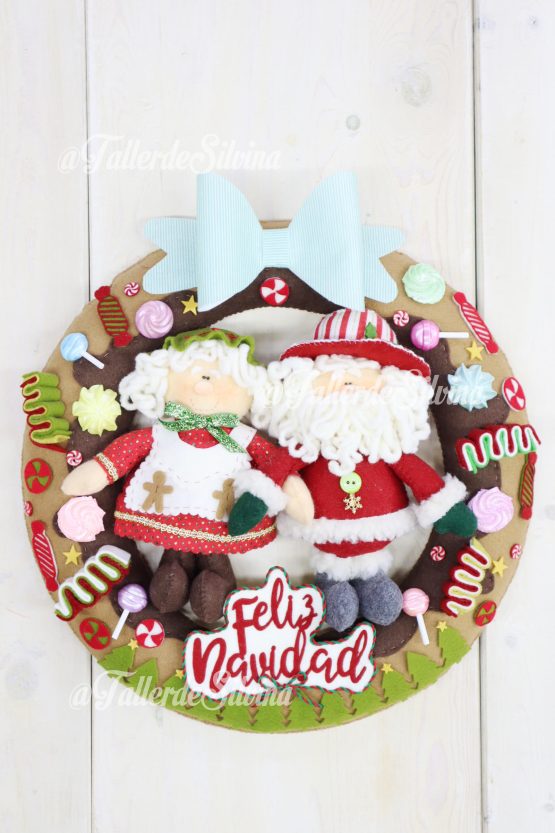 Corona dulces noelitos