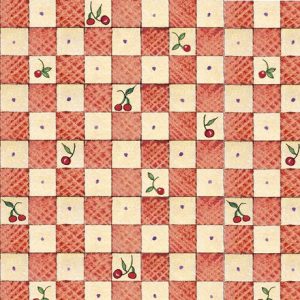 Tela-estampada-colección-Bendice-esta-casa-de-Ellen-Souffer-motivo-cuadros-y-cerezas-color-vainillacoral-QT-Fabrics-Ref.-MG.-27298-R-480-eu-300x300