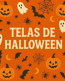 Telas 100% Algodón Americanas para patchwork Halloween