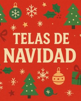 Telas 100% Algodón Americanas para patchwork Navidad