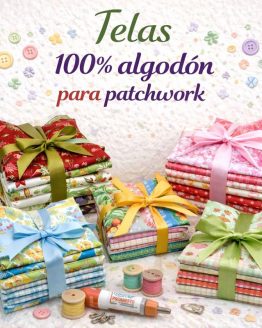 Telas 100 % algodón para patchwork