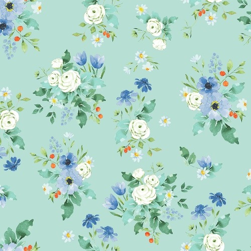 CW-Y3326-100-LtTurq-BloomWildly CW-Y3326-100-LtTurq-BloomWildly